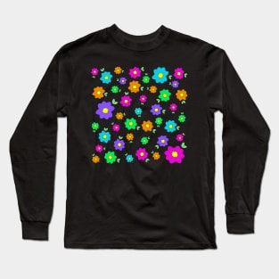 Flower Frenzy Long Sleeve T-Shirt